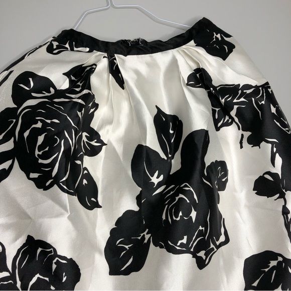 Teeze Me 2 piece Dress Hot pink Top high-low Floral A-line Skirt Set Prom Party - Picture 6 of 10